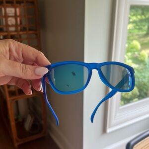 goodr blue sunglasses / never been worn - unisex